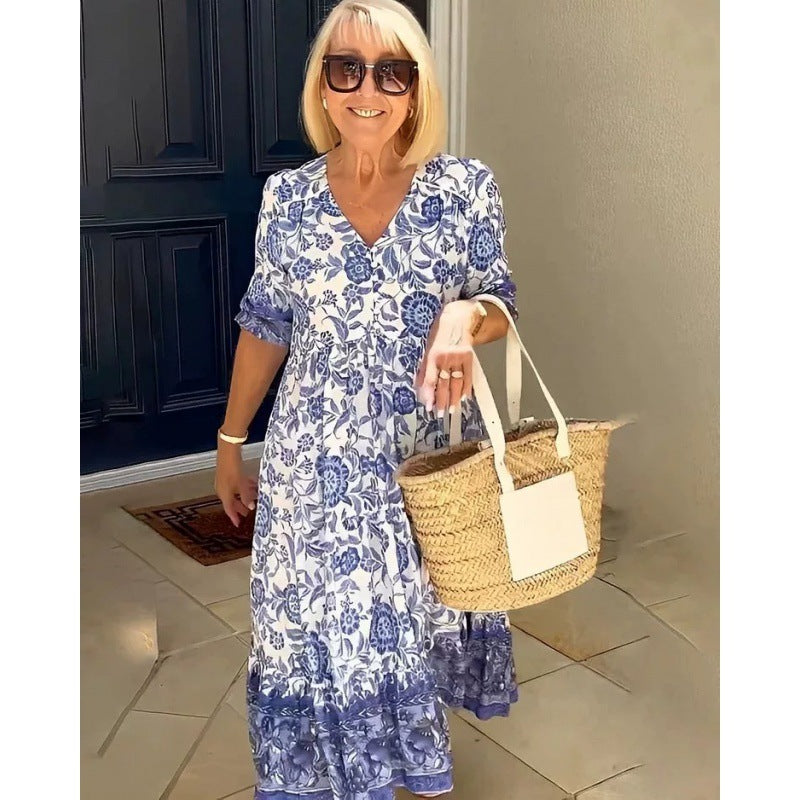 Olivia | Flowy Relaxed Boho Dress