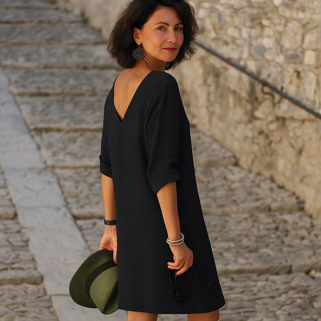 Charlotte | Layered Confidence Midi Dress