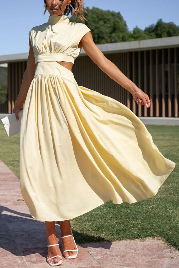 Ruby | Cut-Out Relaxed Midi Dress