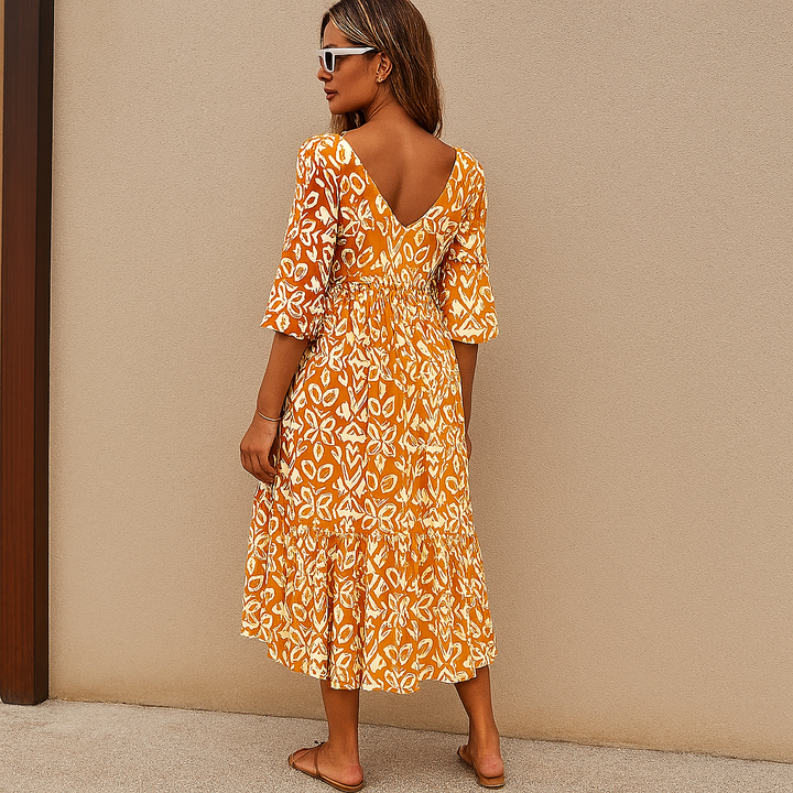 Ayla | Flowy Boho Maxi Dress