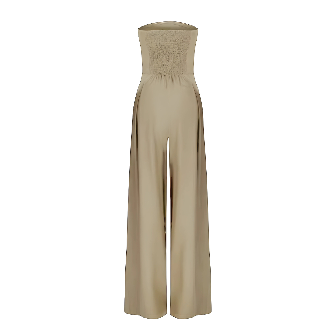 Elise | Sleeveless Sculpted Jumpsuit