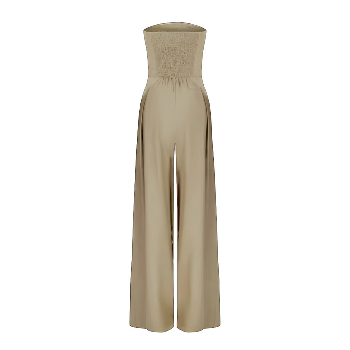Elise | Sleeveless Sculpted Jumpsuit