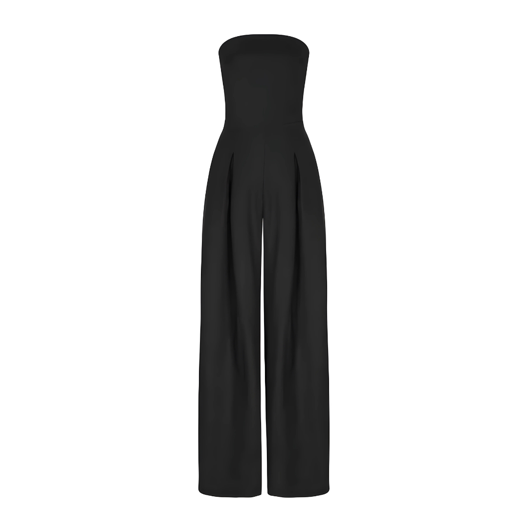 Elise | Sleeveless Sculpted Jumpsuit