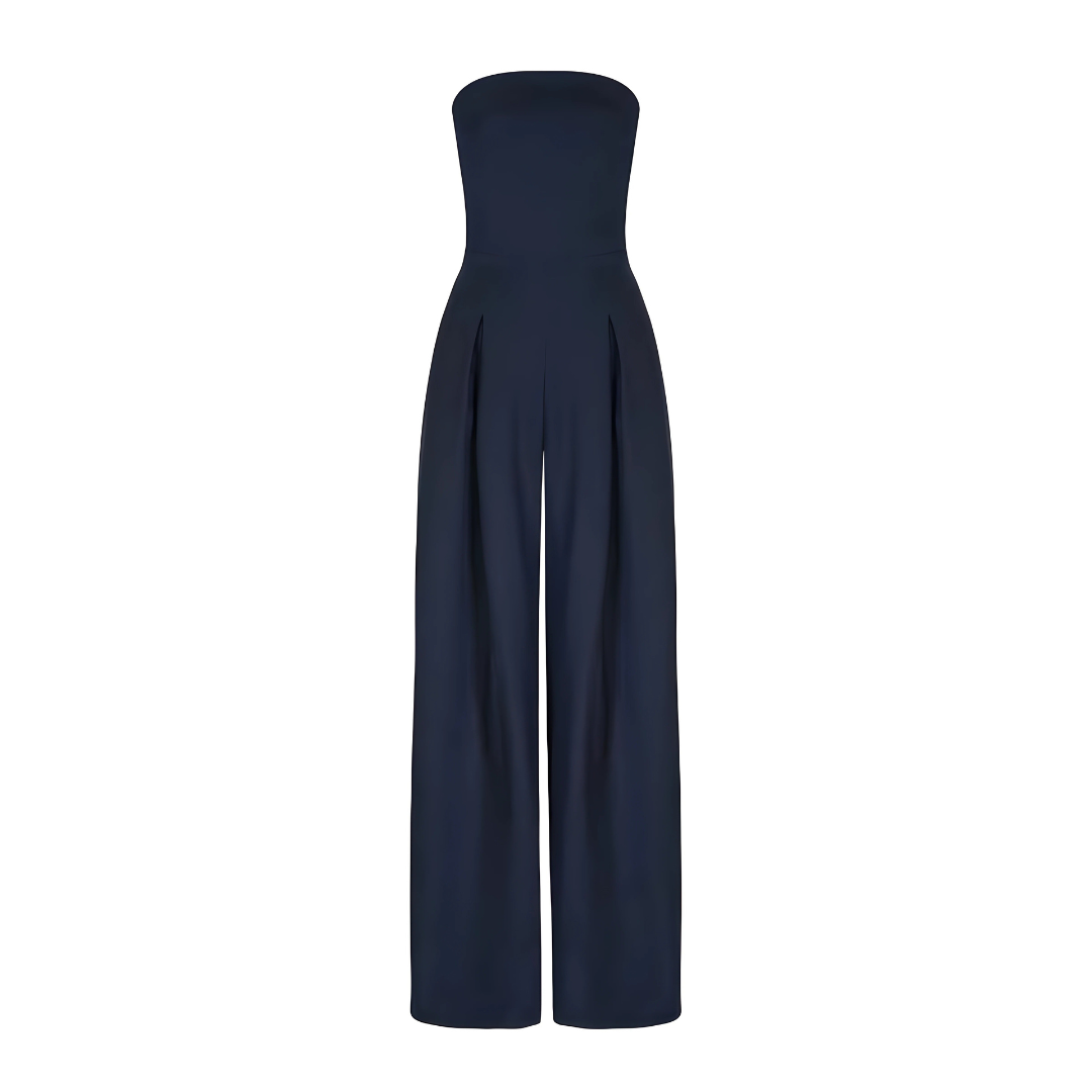 Elise | Sleeveless Sculpted Jumpsuit