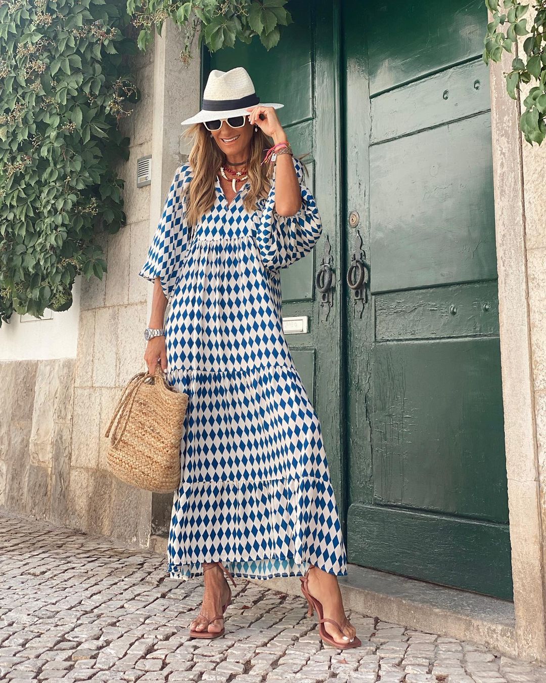 Zara | Flowy Boho Maxi Dress