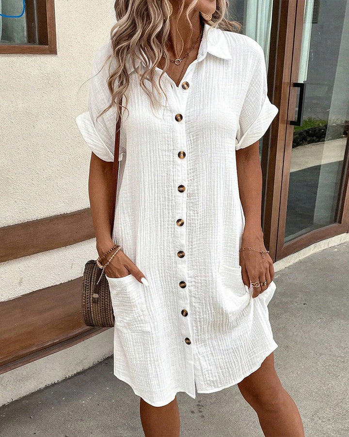 Emma | Relaxed Polo Midi Dress