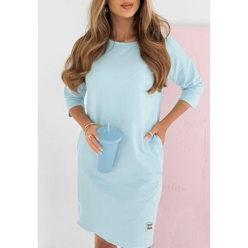 Talia | Relaxed Pocket Midi Dress