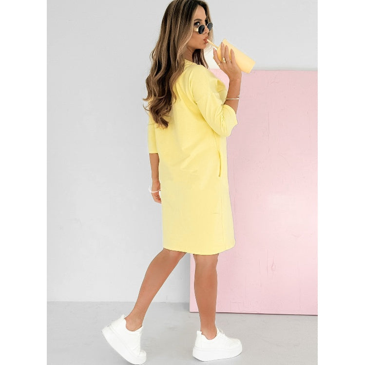Talia | Relaxed Pocket Midi Dress